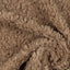 Teddy Boucle - Fuskepels - Polyester - Myk Taupe - 46.003
