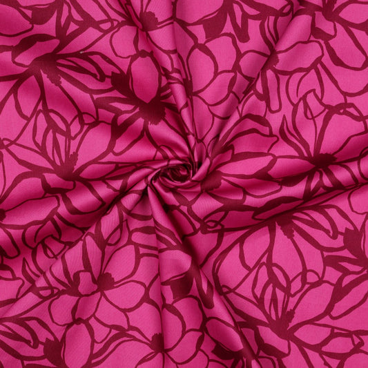 Nerida Hansen - Cotton Satin - Magnolia - Bomull - Pink