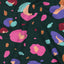 Nerida Hansen - Jersey Gots - Animal - Viscose - Mørkegrønn