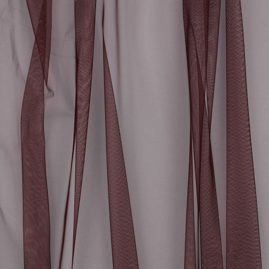 Royal Tule - Tyll -  Polyester - Lätt Stretch - Aubergine