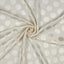 Mönstrat - Jacquard - Viskos - Prickar - Off white - 002
