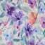 Mönstrat - Bomull - Voile - Digitaltryck - Blommor - Lila - 001