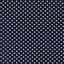 Bomull - Poplin - Prickar - Mellan - Marinblå - 008