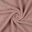 Bomull Teddy - Fluffy - Bomull - Lys Rose
