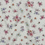 Mönstrad - Bomull - Poplin - Blommor - Lila, rosa, vit - 17.011