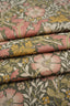 Jugend Patterned Furniture Fabric Curtain Fabric - Wild garden - Pink, Green