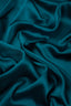 Sidensatin - Satin - Siden - Petrol - Fg165
