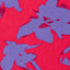 Viskos - Lätt - Twill - Abstrakt - Blomster - Röd, Lila - 016