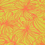 Viskos - Mönster - Abstrakt - Blommor - Orange - 023