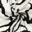 Viskos - Stormönstrat - Abstrakt - Vit, Svart - 051