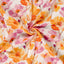 Mønstret Muslin - Dobbel Gaze - Akvarell - Blomster - 69/050