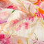 Mønstret Muslin - Dobbel Gaze - Akvarell - Blomster - 050