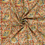 Bomull - Voile - Mönstrat - Batik - Blommor - Röd - 015