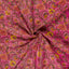 Bomull - Voile - Mönstrat - Batik - Blommor - Rosa - 014