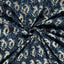 Bomull - Voile - Mönstrat - Batik - Abstrakt - Indigo - 006
