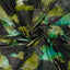 Burnout Jacquard - Tie Dye - Abstrakt - Grön - 025