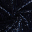 Paljetter - Velour - Stretch - Mjuk - Navy - 008