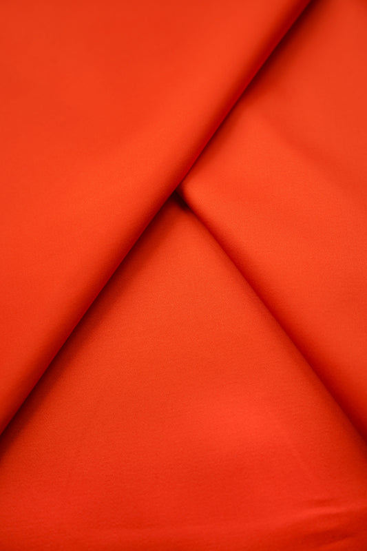 Bomullssatin - Stadig - Stretch - Orange