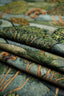 Mönstrat - Inredning- Gobeläng - Bomull - Polyester - Hillside trees - Grön - 1585