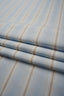 Deadstock - Shirt Fabric - Cotton - Linen - Stripe - Blue - DS194