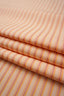 Deadstock - Shirt Fabric - Cotton - Stripe - Peach - DS208