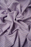 Deadstock - Skjorttyg - Bomull - Lin - Rand - Lila - DS211