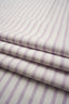 Deadstock - Skjorttyg - Bomull - Rand - Lila - DS221
