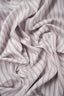 Deadstock - Skjorttyg - Bomull - Rand - Lila - DS221