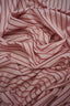 Deadstock - Skjorttyg - Bomull - Rand - Rosa - DS235