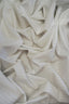 Deadstock - Skjorttyg - Bomull - Rand - Offwhite - DS263