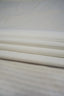 Deadstock - Skjorttyg - Bomull - Rand - Offwhite - DS263