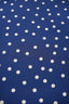 Made by Gårda Textil - Siden - Crêpe de Chine - Light - Dotted cornflower - Blå