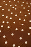 Made by Gårda Textil - Siden - Crêpe de Chine - Dotted Brown