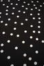 Made by Gårda Textil - Siden - Crêpe de Chine - Light - Dotted Black