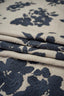 Gardintyg - Exklusivt - Broderat - Lin - Gardenia