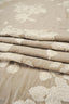 Gardintyg - Exklusivt - Broderat - Lin - Gardenia - Natural