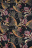 Viskossatin - Mönstrat - Paisley - Svart - 2505