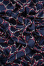 Viskossatin - Mönstrat - Abstrakt - Marinblå - 2569