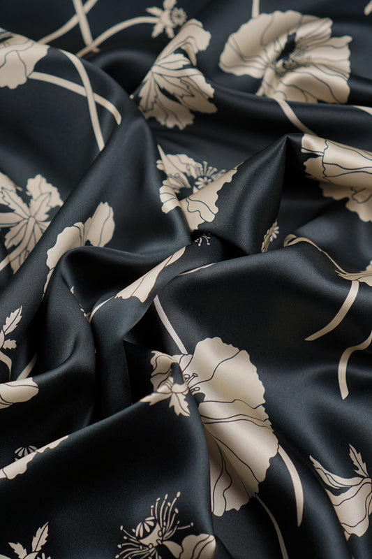 Liberty - Belgravia Silk Satin - Fragile Blooms C