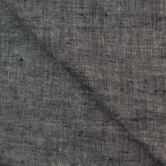 Garnfärgat Lin - Dark Grey 068