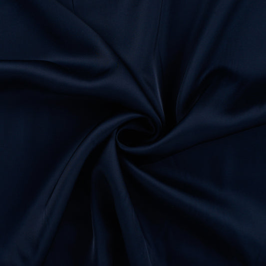 Viskossatin - Satin - Viskos - 150g - Navy