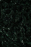 Paljetter - Stretch - Velour - Smaragdgrön - 2455