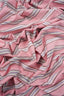 Deadstock - Shirt Fabric - Cotton - Linen - Stripe - Pink, Blue - DS171