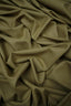 Italiensk kostymull olivgrön DK101 – drapering