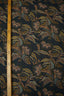 Liberty Wolvercote ull Medusa (B), marinblå med senapsgula blad – med måttband