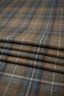 Irländsk Tweed - Ull/Siden/Kashmir - 147g - Brun, Blå - Rutig - TW45