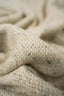 Naturfärgad grov tweed TW50 – drapering närbild