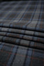 Irländsk Tweed - Ull - 217g - Blå, Grå - Rutig - TW52