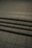 Irländsk Tweed - Siden - 170g - Olivgrön - Rutig - TW54