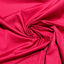 Italiensk Krispig Bomullspoplin Mörkröd